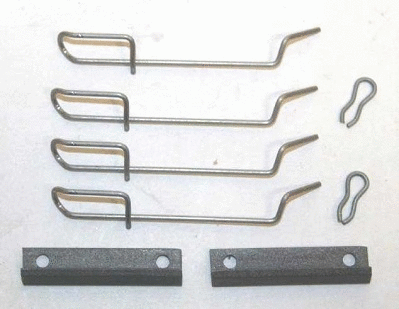 Kit d'accessoires, plaquette de frein à disque National FK3089PK