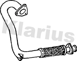 Tuyau d'échappement KLARIUS 120214