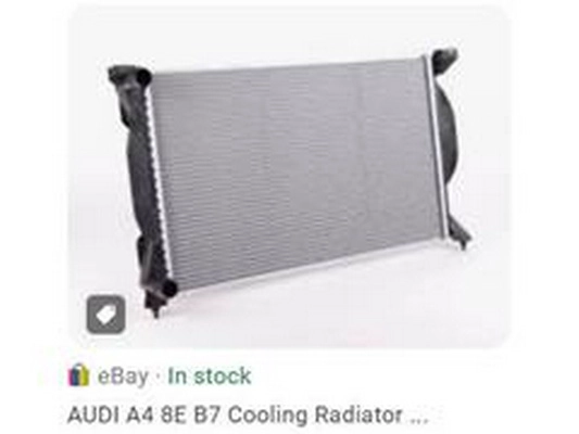 Radiateur, refroidissement du moteur ZPY 8E0121251A
