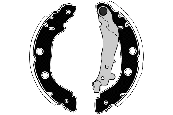 Jeu de mâchoires de frein RAICAM RA27420