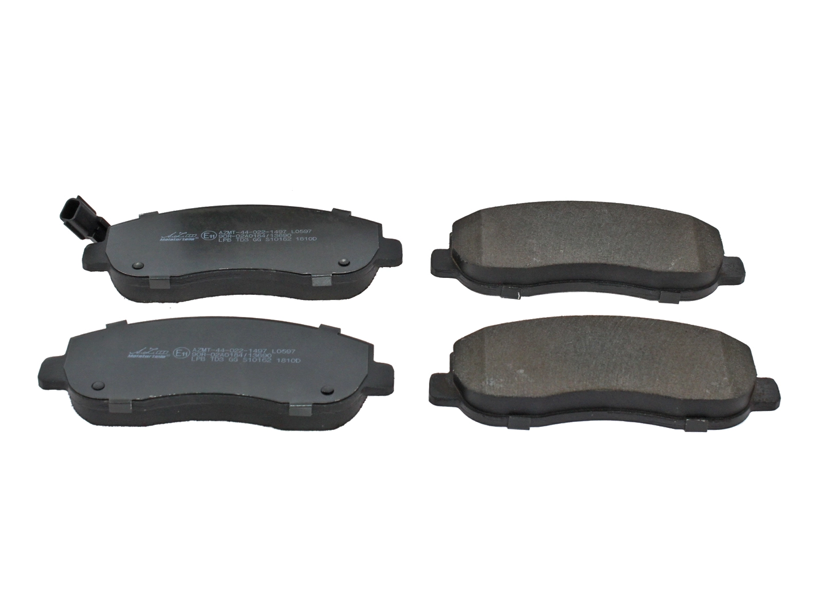 Kit de plaquettes de frein, frein à disque A.Z. Meisterteile AZMT-44-022-1497