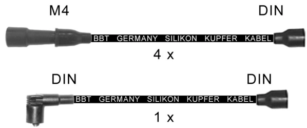 Kit de câbles d'allumage BBT ZK0427