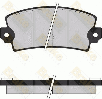 Kit de plaquettes de frein, frein à disque Brake ENGINEERING PA415