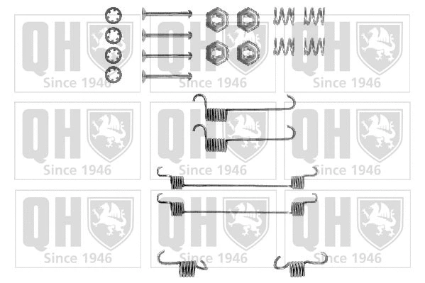 Kit d'accessoires, mâchoire de frein QUINTON HAZELL BFK261