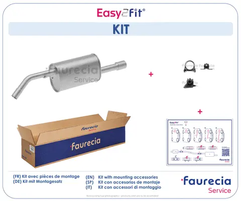 Silencieux arrière Faurecia FS15770
