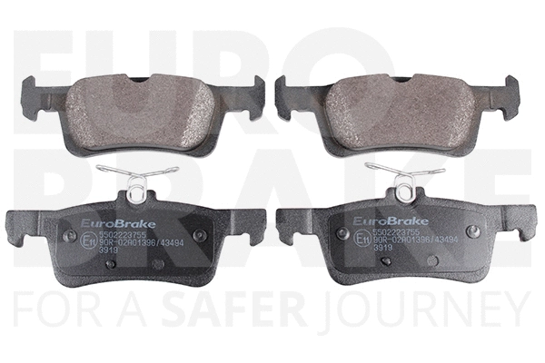 Kit de plaquettes de frein, frein à disque EUROBRAKE 5502223755