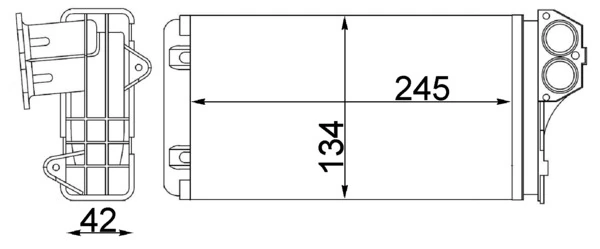 Système de chauffage MAHLE AH 88 000S