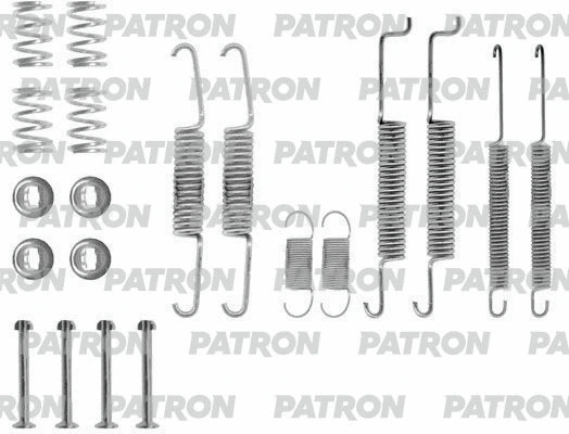 Kit d'accessoires, mâchoire de frein PATRON PSRK0049