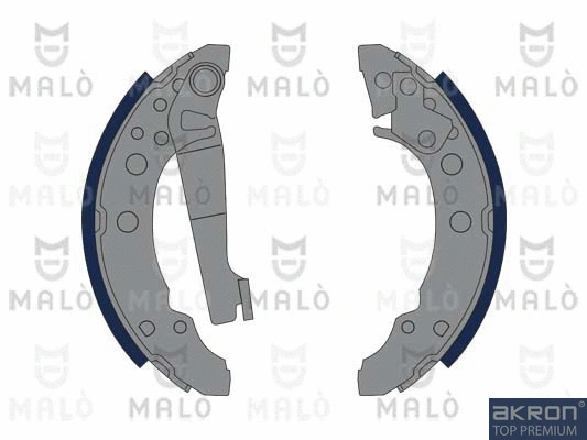 Jeu de mâchoires de frein AKRON-MALÒ 1390295