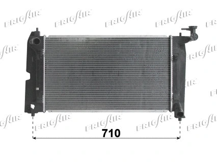 Radiateur, refroidissement du moteur FRIGAIR 0115.3140