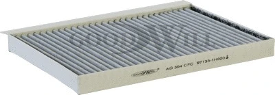 Filtre, air de l'habitacle GOODWILL AG 394 CFC