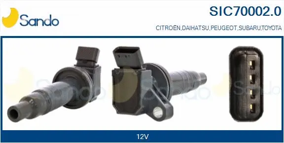 Bobine d'allumage SANDO SIC70002.0