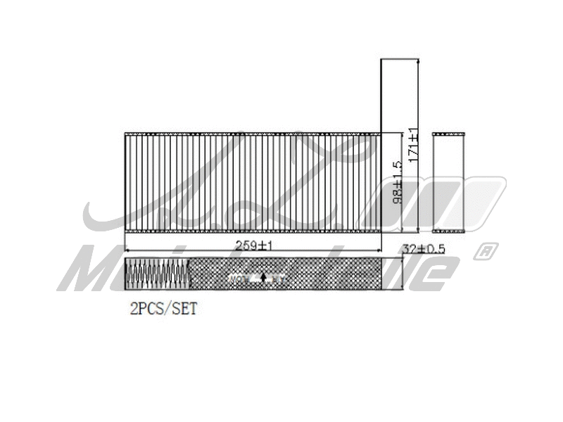 Filtre, air de l'habitacle A.Z. Meisterteile AZMT-41-010-1682