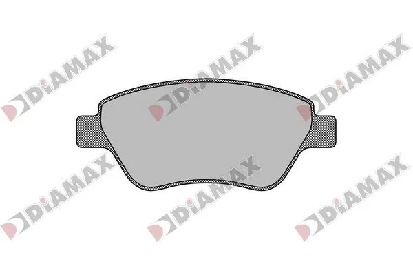 Kit de plaquettes de frein, frein à disque DIAMAX N09823