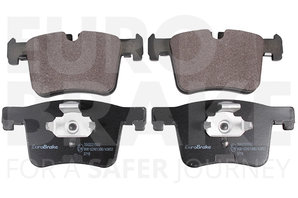 Kit de plaquettes de frein, frein à disque EUROBRAKE 5502221552