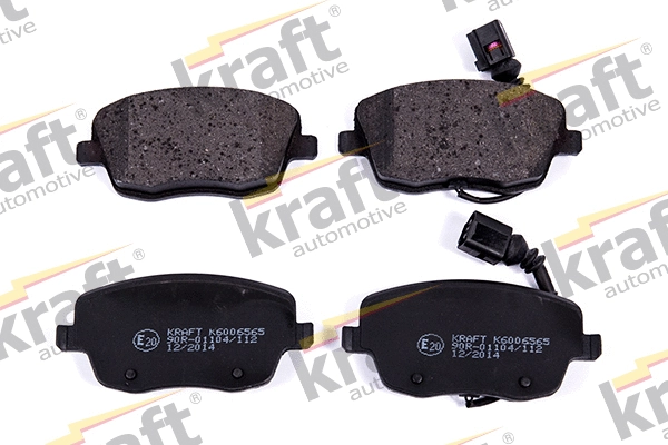 Kit de plaquettes de frein, frein à disque KRAFT AUTOMOTIVE 6006565