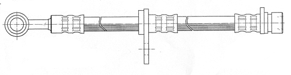 Flexible de frein CEF 511676