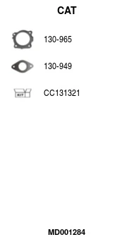 Catalyseur FA1 MD001284