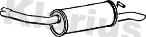 Silencieux arrière KLARIUS 210069