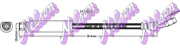 Flexible de frein BROVEX-NELSON H7421