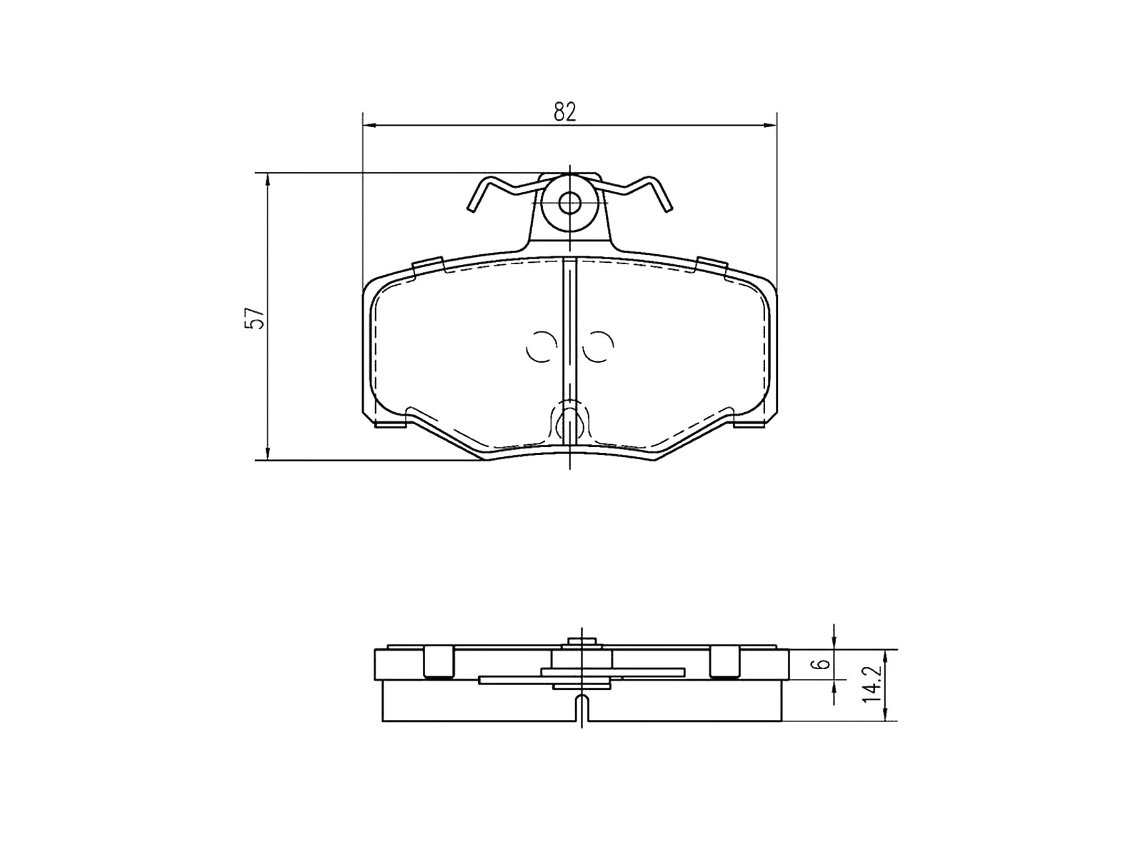Kit de plaquettes de frein, frein à disque A.Z. Meisterteile AZMT-44-022-1385