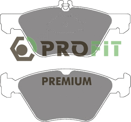 Kit de plaquettes de frein, frein à disque PROFIT 5005-1050