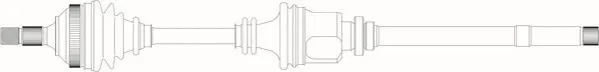 Arbre de transmission GENERAL RICAMBI PE3218