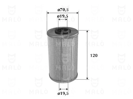 Filtre à carburant AKRON-MALÒ 1520031