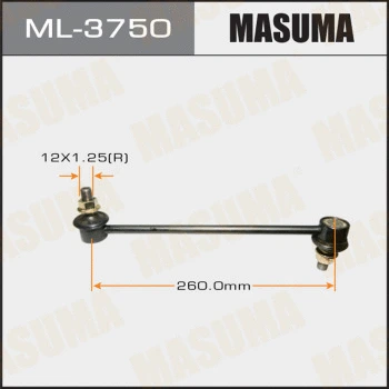 Entretoise/tige, stabilisateur MASUMA ML-3750