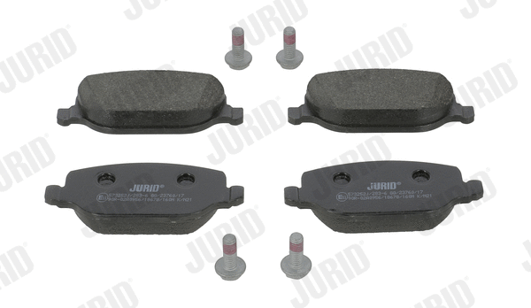 Kit de plaquettes de frein, frein à disque JURID 573252J