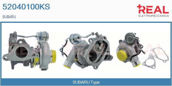 Turbocompresseur, suralimentation REAL 52040100KS