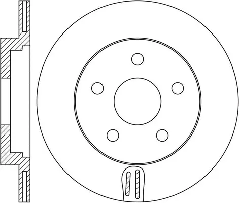Disque de frein FIT FR0767V