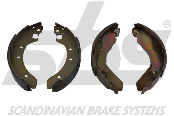 Jeu de mâchoires de frein sbs 18492712401