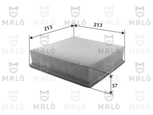 Filtre à air AKRON-MALÒ 1500344