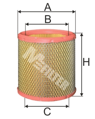 Filtre à air MFILTER A 393
