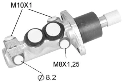 Maître-cylindre de frein BSF 05369