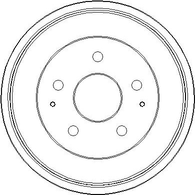 Tambour de frein National NDR314