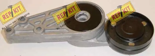 Tendeur de courroie, courroie trapézoïdale à nervures REPKIT RKT1376