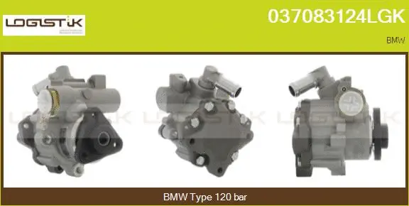 Pompe hydraulique, direction LGK 037083124LGK