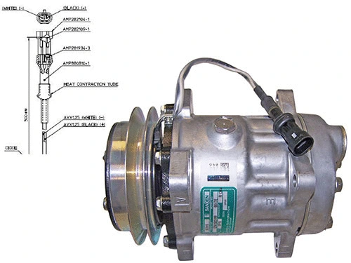 Compresseur, climatisation AUTOCLIMA 40405102