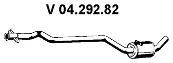 Silencieux avant EBERSPÄCHER 04.292.82