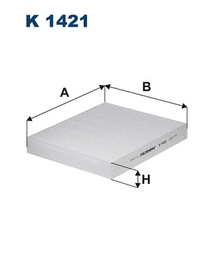 Filtre, air de l'habitacle FILTRON K 1421