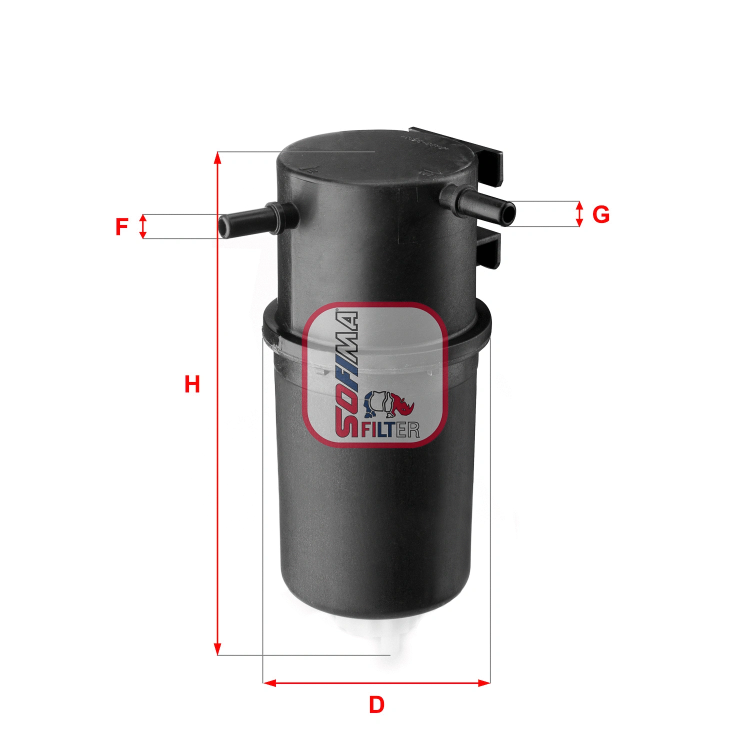 Filtre à carburant SOFIMA S 4145 NR