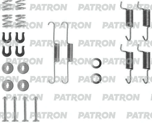 Kit d'accessoires, mâchoires de frein de stationnement PATRON PSRK0069