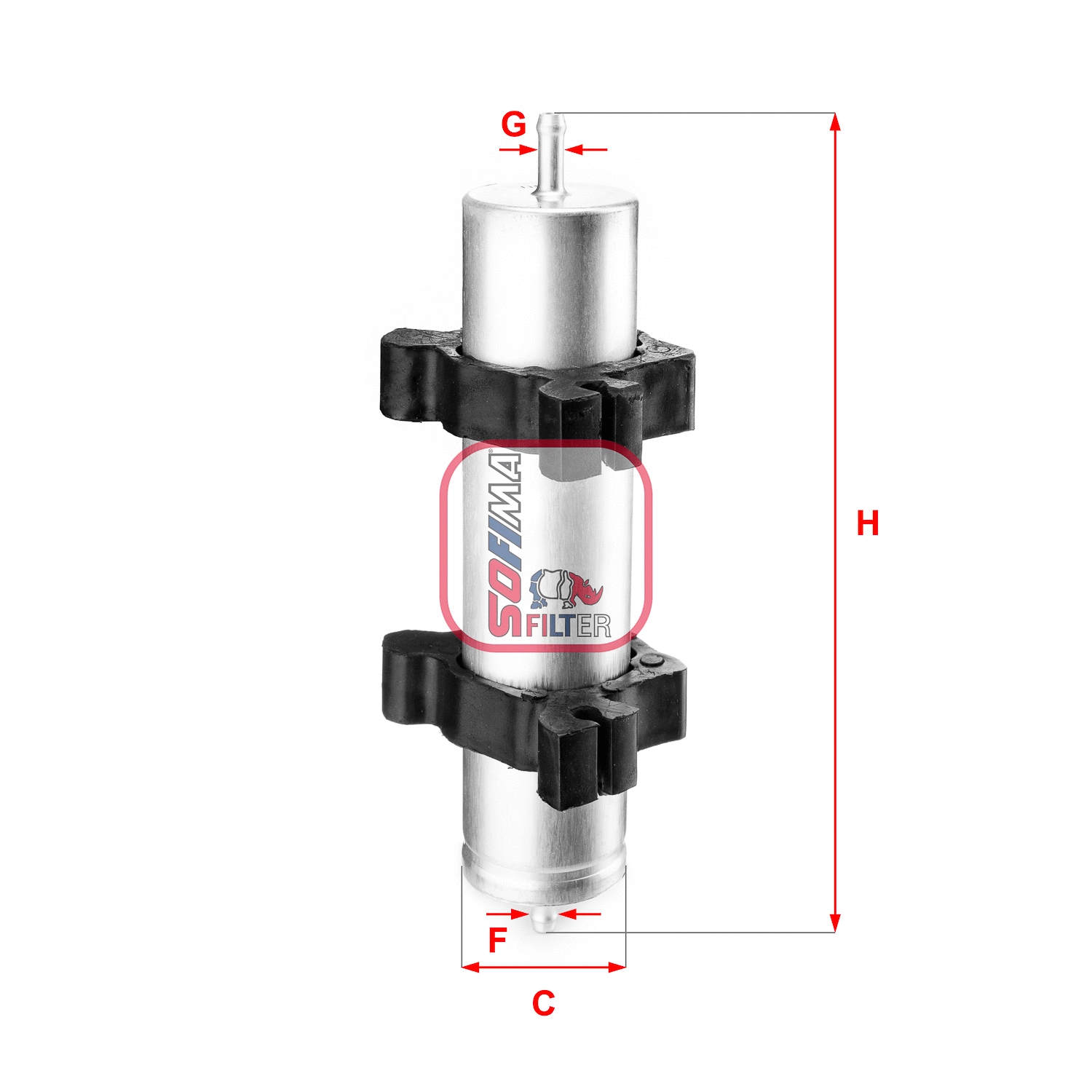 Filtre à carburant SOFIMA S 1824 B