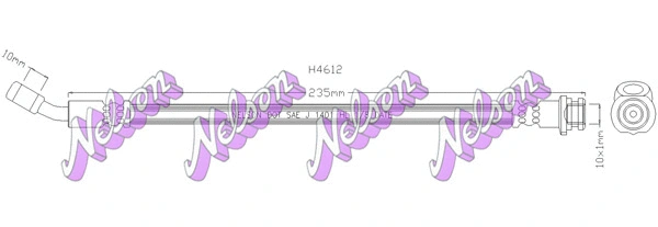 Flexible de frein KAWE H4612
