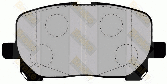 Kit de plaquettes de frein, frein à disque Brake ENGINEERING PA1422