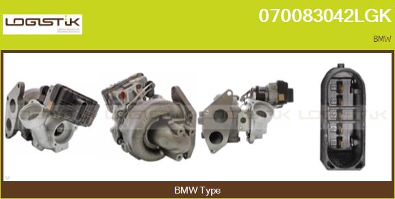 Turbocompresseur, suralimentation LGK 070083042LGK