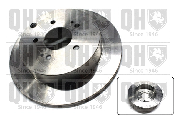 Disque de frein QUINTON HAZELL BDC5539