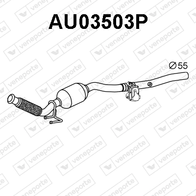 Catalyseur SCR VENEPORTE AU03503P